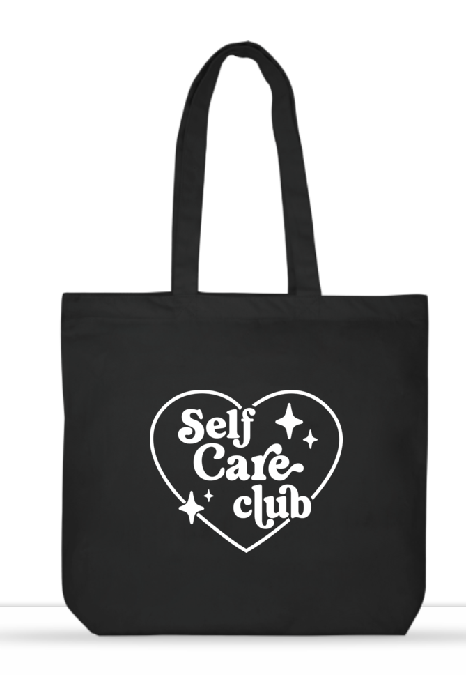 Self Care Club White - Tote bag