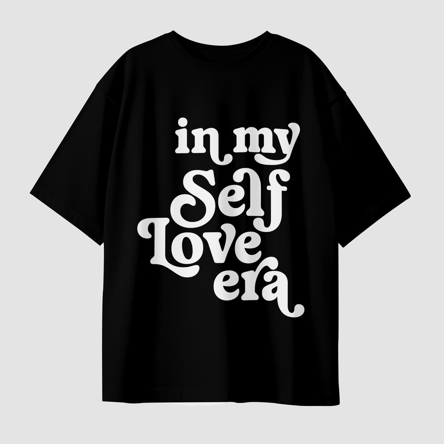 Self Love Era White Oversized T-Shirt